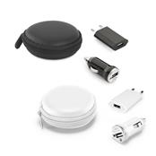 Kit de adaptadores USB em ABS - A57312