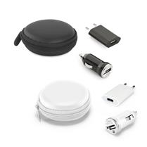 Kit de adaptadores USB em ABS - A57312