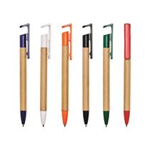 Caneta Ecológica com Suporte para Celular - E016